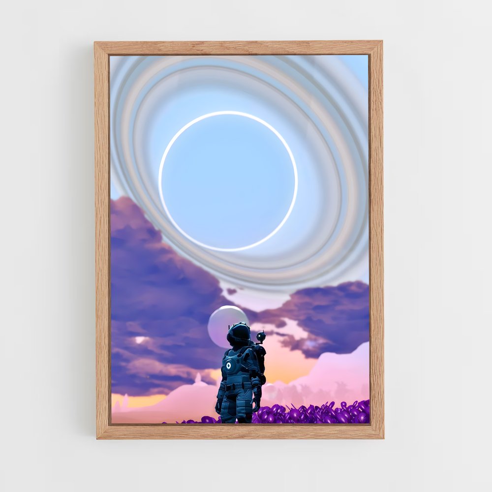 Poster Éveil dans les Fleurs – affiche No man sky (vue 4)